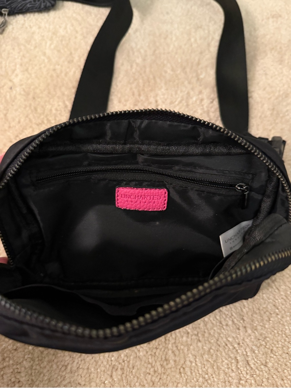 Uncharted Threads Black Crossbody Bag - Picture 3 of 4